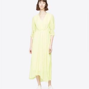 NWT Phillip Lim Fluid V-Neck Midi Dress